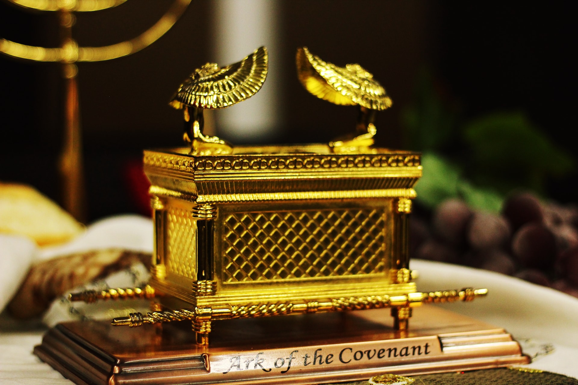 Who tried to steady the ark of the Covenant?