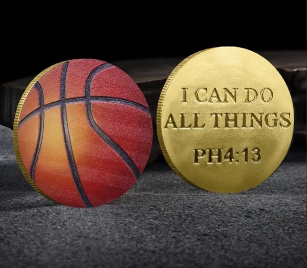 Basketball Faith Coin