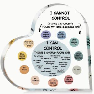 Positive mentality - "Things I can control"
