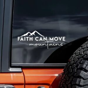"Faith Can" Decal Vinyl Sticker