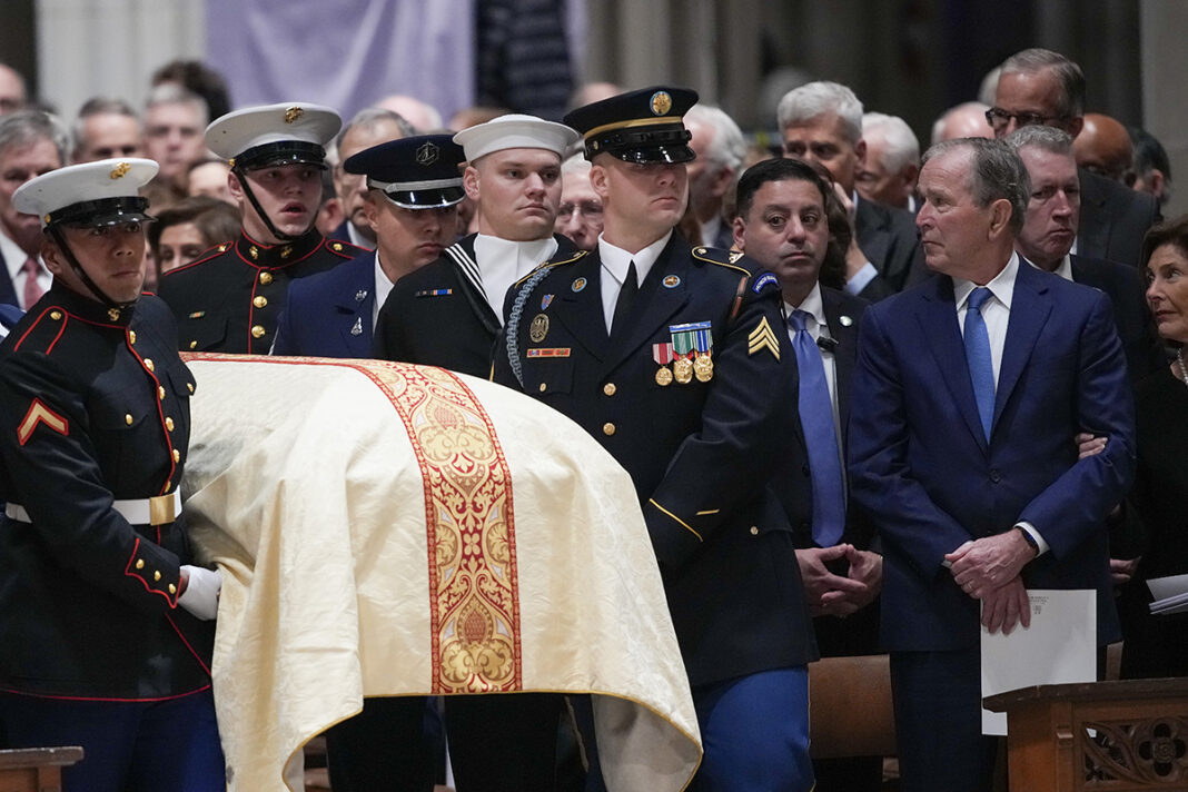 Trump, Vance snubbed at Cheney funeral; Bush eulogizes: 'Handled pressure and took the hits'