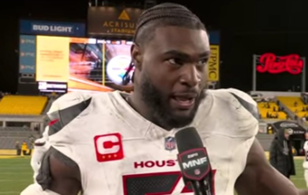 Texans' Will Anderson cites Scripture, gives shoutout to Jesus after playoff victory