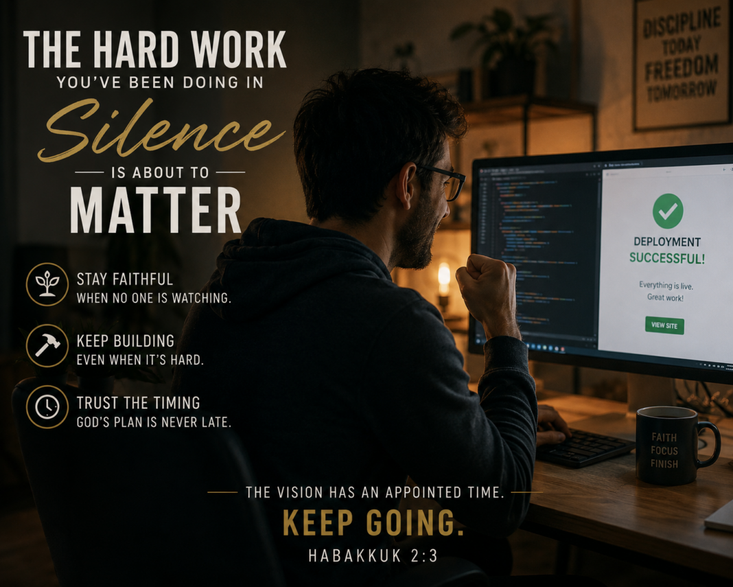the hard work matters